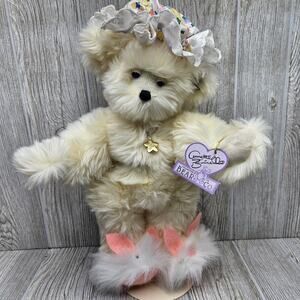 Annette Funicello Dream Keeper Collectible Bear & Co Teddy Slippers Bonnet